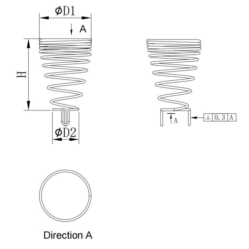 Round Framed Capacitive Touch Spring