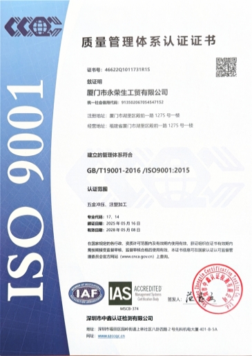 ISO 9001 Chinese Version